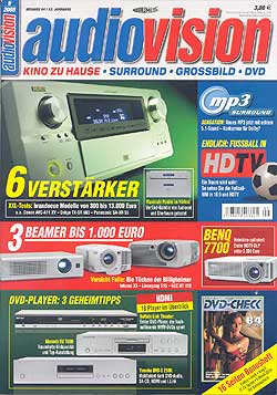 Audiovision-Cover Audiovision 09/2005